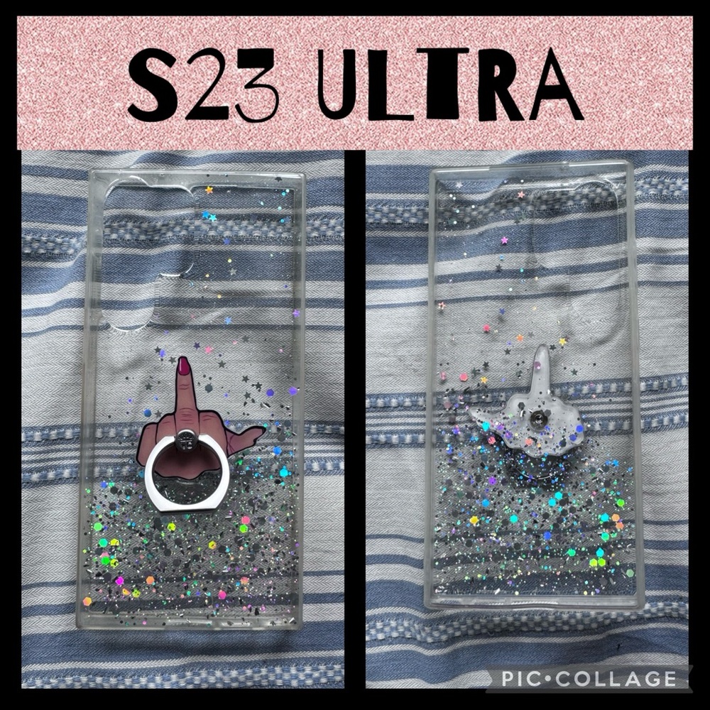 Samsung Galaxy S 23 Ultra MagSafe Case Middle Finger